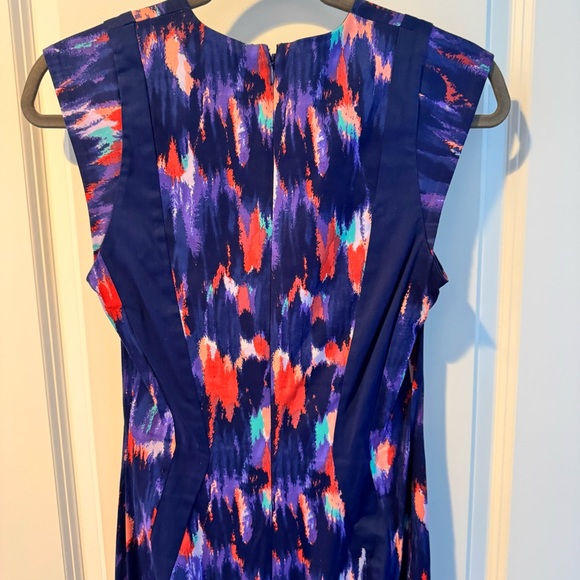 French Connection Multicolor Purple Pencil Dress | Size 6 - Picture 7 of 7
